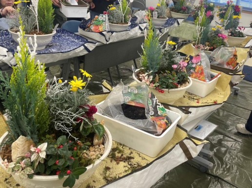 寄植え講座風景